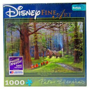 Disney Fine Art Puzzle with Poster by Peter Ellenshaw Off To Home We Go